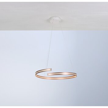 Bopp BREAK Pendant Light LED gold, 1-light source