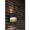 Lutec LOTUS Outdoor Wall Light LED anthracite, 1-light source