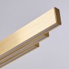 Airolo Pendant Light LED brass, 3-light sources