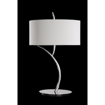 Mantra Eve table lamp chrome, 2-light sources
