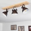 SVANFOLK Ceiling Light brown, black, white, 3-light sources