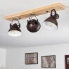SVANFOLK Ceiling Light brown, black, white, 3-light sources