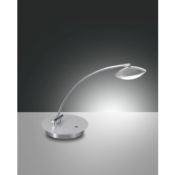 Fabas Luce HALE Table Lamp LED aluminium, stainless steel, 1-light source