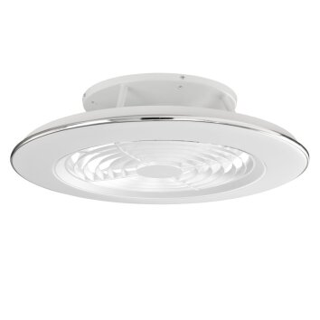 Ceiling fan Mantra ALISIO LED white, 1-light source, Remote control