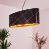 Opatija Pendant Light black, 3-light sources