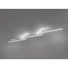 Ceiling Light Trio Leuchten WiZ MELBY LED matt nickel, 1-light source, Remote control, Colour changer