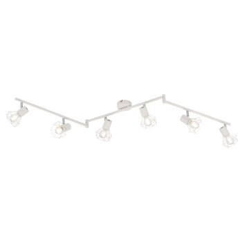 Ceiling Light Fischer & Honsel Ran white, 6-light sources