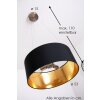 Eglo Maserlo hanging light matt nickel, 3-light sources