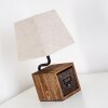 BANISTER Table Lamp brown, rust-coloured, 1-light source