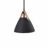 Design For The People by Nordlux STRAP Pendant Light black, 1-light source