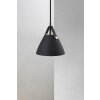 Design For The People by Nordlux STRAP Pendant Light black, 1-light source