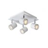 Lucide RILOU ceiling spotlight white, 4-light sources