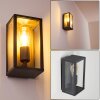 KIWALIK Outdoor Wall Light black, 1-light source