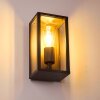 KIWALIK Outdoor Wall Light black, 1-light source