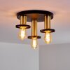 Alvesta Ceiling Light gold, brass, black, 3-light sources