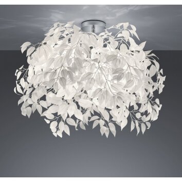 Reality LEAVY ceiling light chrome, 3-light sources