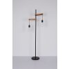 Globo VISSO Floor Lamp brown, black, 2-light sources