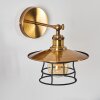 MOENA Wall Light antique brass, bronze, 1-light source