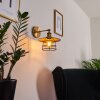 MOENA Wall Light antique brass, bronze, 1-light source