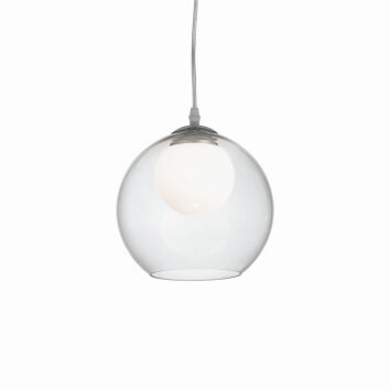 Ideal Lux NEMO Pendant Light chrome, 1-light source