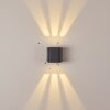 MAPUTO Outdoor Wall Light LED anthracite, 2-light sources