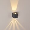 MAPUTO Outdoor Wall Light LED anthracite, 2-light sources