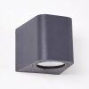 MAPUTO Outdoor Wall Light LED anthracite, 2-light sources