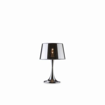 Ideal Lux LONDON Table Lamp chrome, 1-light source