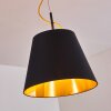 Saillon Pendant Light black, 1-light source