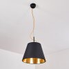 Saillon Pendant Light black, 1-light source