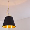 Saillon Pendant Light black, 1-light source