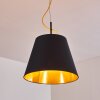 Saillon Pendant Light black, 1-light source