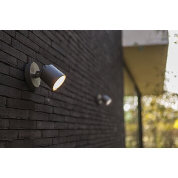 Lutec EXPLORER Outdoor Wall Light LED anthracite, 1-light source