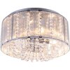 Globo GEMS Ceiling Light chrome, 4-light sources