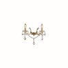 Ideal Lux FLORIAN Wall Light gold, 2-light sources