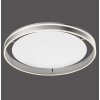 Paul Neuhaus Q-VITO Ceiling Light LED stainless steel, 1-light source, Remote control