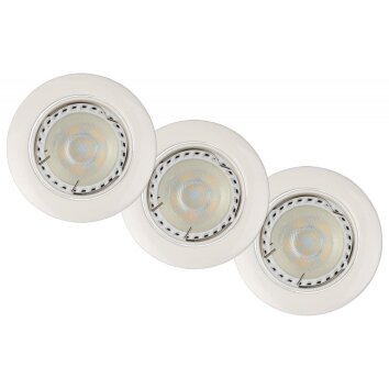 Lucide FOCUS recessed spotlight LED grey, 3-light sources