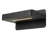 Lucide ATKIN Wall Light LED black, 1-light source