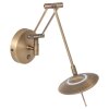 Steinhauer Zodiac Wall Light LED bronze, 1-light source