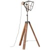 Floor Lamp Brilliant Matrix anthracite, Dark wood, 1-light source
