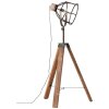 Floor Lamp Brilliant Matrix anthracite, Dark wood, 1-light source