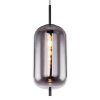 Pendant Light Globo BLACKY black, 1-light source