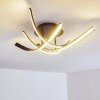 Aranu Ceiling Light LED rust-coloured, 4-light sources