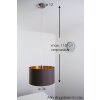 Eglo Maserlo cappuccino hanging light matt nickel, 1-light source