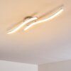 Nendaz Ceiling Light LED matt nickel, 2-light sources