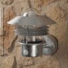 Nordlux Vejers wall light stainless steel, transparent, clear, galvanized, 1-light source, Motion sensor