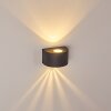 WINDHOEK Outdoor Wall Light LED, 2-light sources