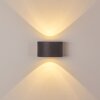 WINDHOEK Outdoor Wall Light LED, 2-light sources