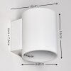 LETSBO Wall Light white, 1-light source