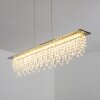 Slidre Pendant Light LED chrome, 1-light source, Remote control